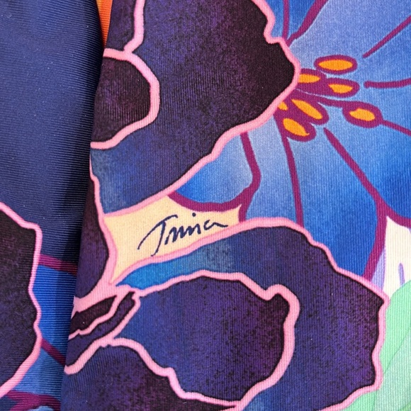 Trina Turk | Opulent Oasis Tunic Swim Cover Up Women's Small - Picture 7 of 7